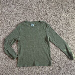 Cat & Jack Green Long Sleeve Tee